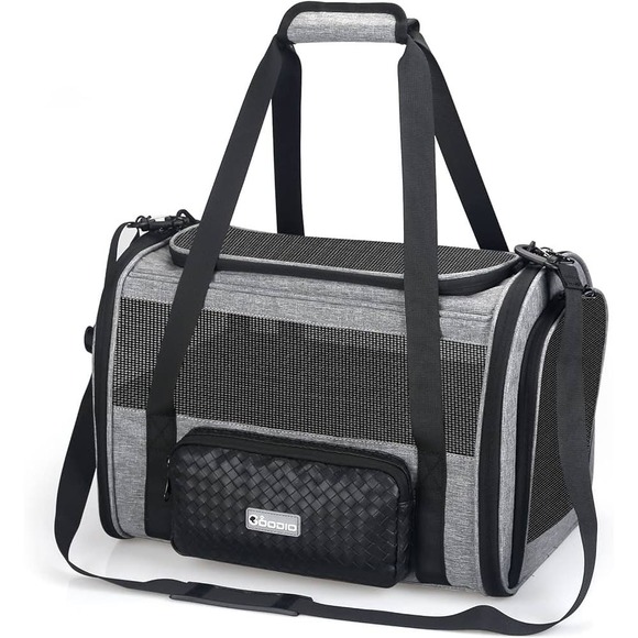 Goodio Pet Carrier TSA Approved  Foldable, Airline Compliant, Missing Long Strap - Picture 1 of 10